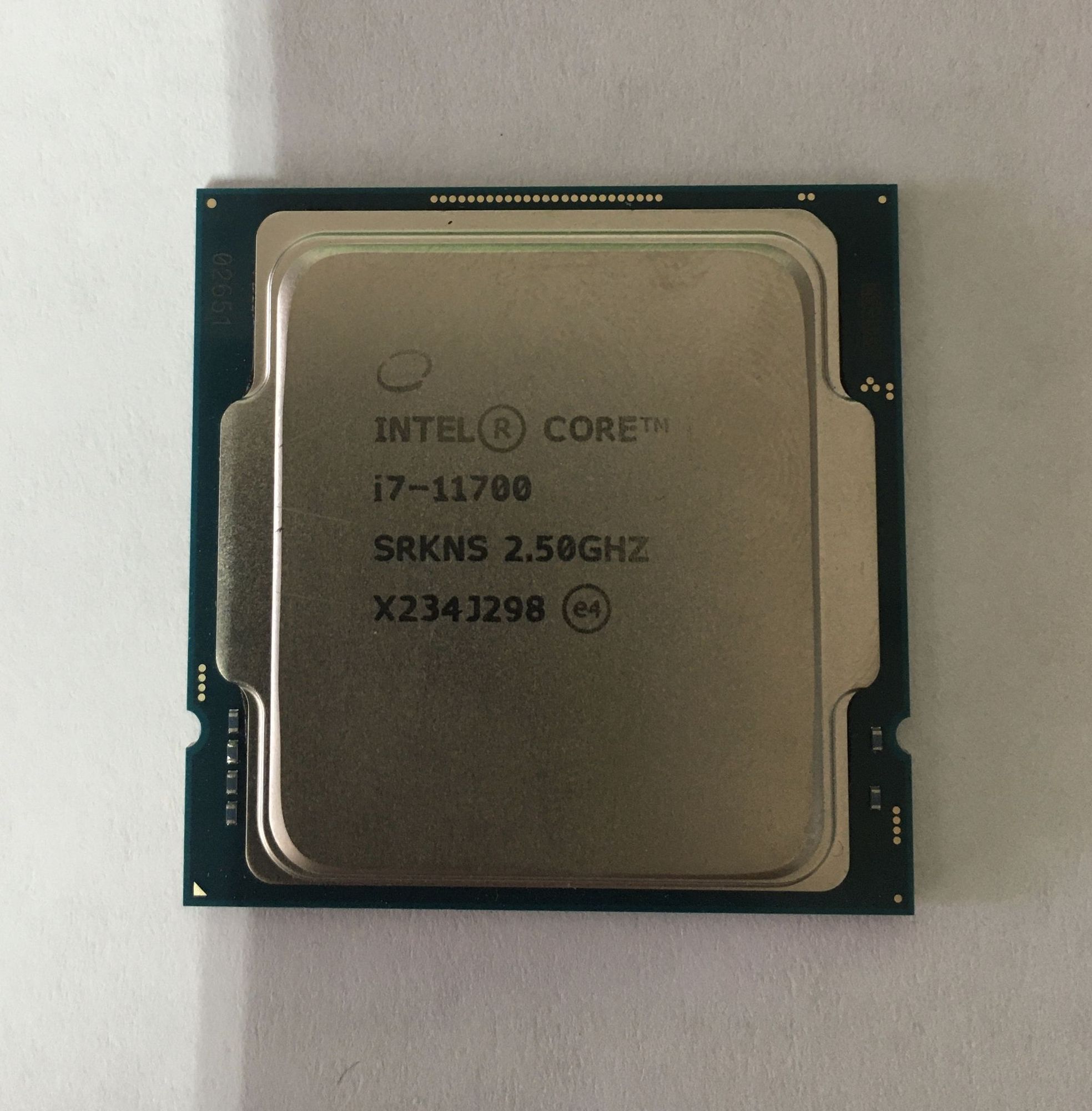 Процессор Intel Core i7 11700 S1200 OEM (CM8070804491214 S RKNS) хорошее состояние - фото 2