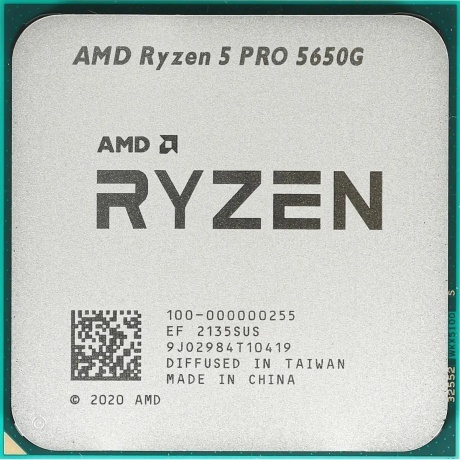 

Процессор AMD Ryzen 5 PRO 5650G OEM (100-000000255)