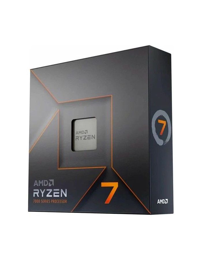 Процессор AMD Ryzen 7 7700 OEM [100-000000592] AM5, 4.5-5.4GHz, 8 cores/16 threads, 8Mb+32Mb, 105W, unlocked, Radeon 2200MHz