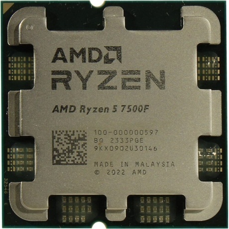 

Процессор AMD Ryzen 5 7500F AM5 (100-000000597) OEM