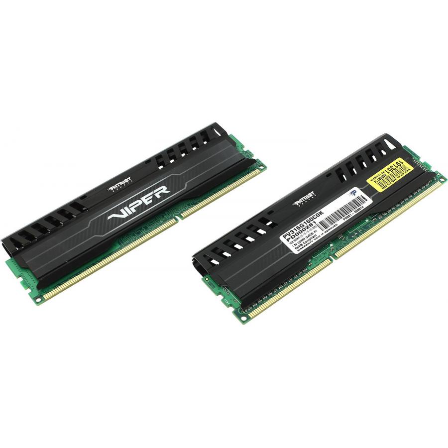 Память DDR3 Patriot 2x8Gb Viper 3 (PV316G160C0K)