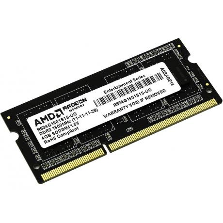 Память для ноутбука DDR3 AMD 4Gb 1600MHz (R534G1601S1S-UGO) - фото 2