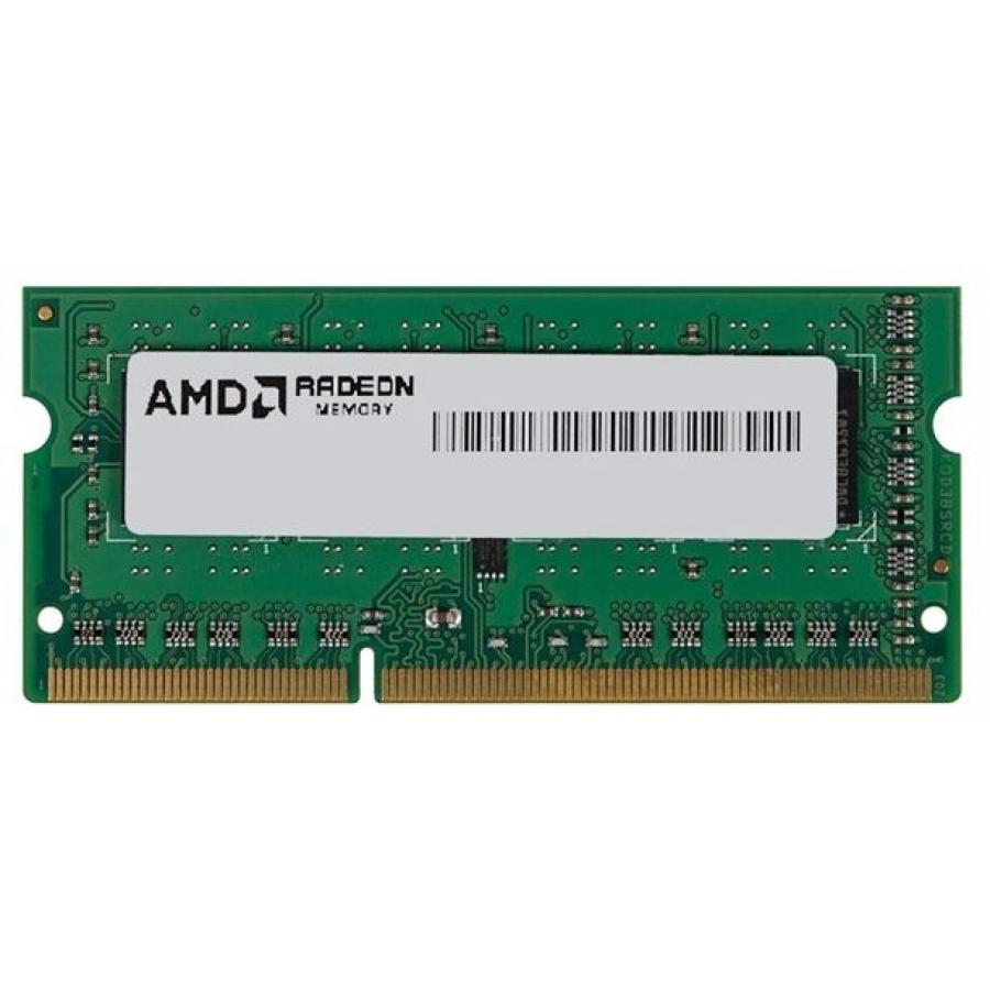 Память для ноутбука DDR3 AMD 4Gb 1600MHz (R534G1601S1S-UGO) память оперативная ddr3 amd 2gb 1600mhz r532g1601u1s ugo