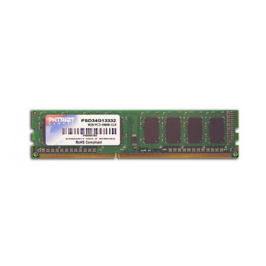 Память DDR3 Patriot 4Gb Signature Line (PSD34G13332) память ddr3 patriot psd34g13332 4гб pc3 10600 1333 мгц dimm