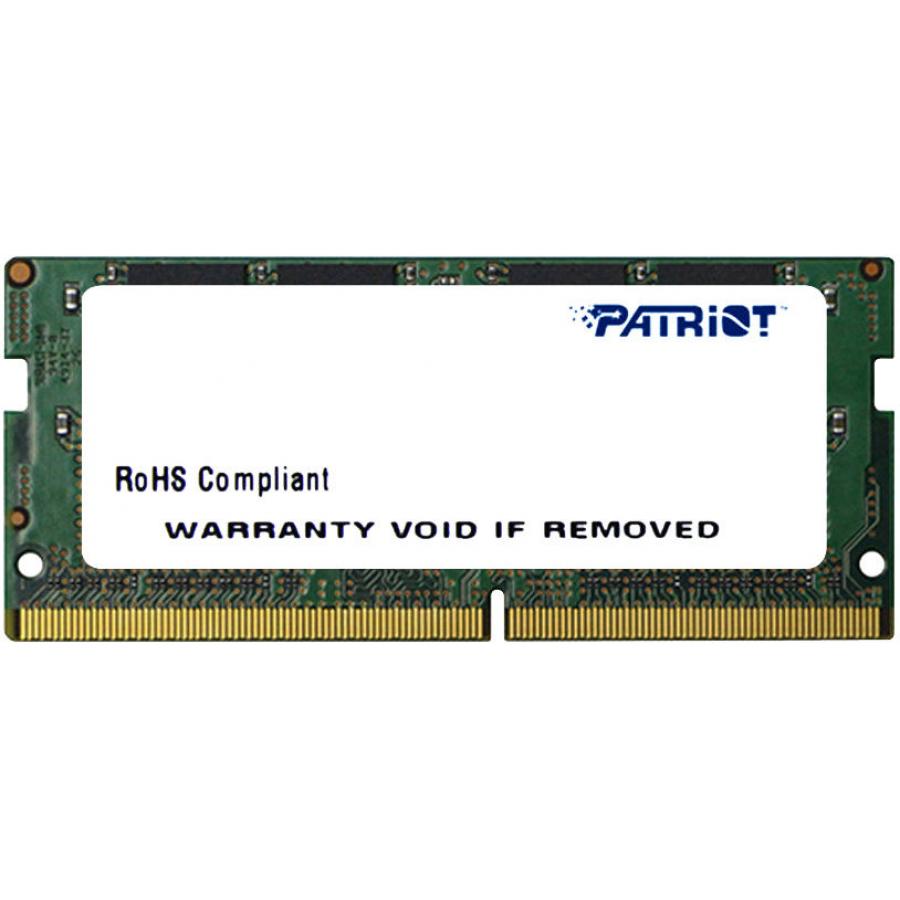 Память DDR4 Patriot 4Gb 2400MHz (PSD44G240082S) память ddr4 sodimm 8gb 2400mhz patriot psd48g240081s