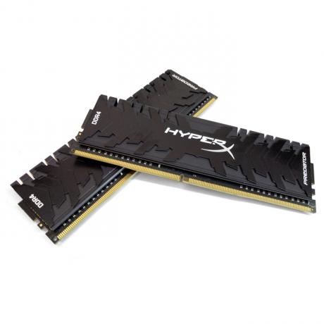 Память DDR4 Kingston 16GB CL16 DIMM (Kit of 2) XMP HyperX Predator (HX433C16PB3K2/16) - фото 1