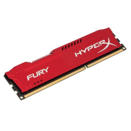 Память DDR3 Kingston 8GB 1333MHzПамять DDR3 CL9 DIMM HyperX FURY Red Series (HX313C9FR/8) - фото 1