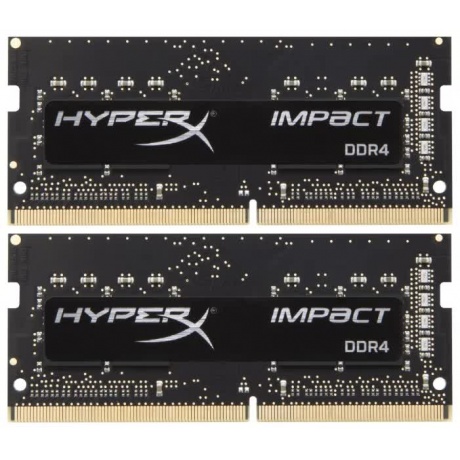 Оперативная память Kingston 2x16GB DDR4 SODIMM (HX424S14IBK2/32) - фото 1