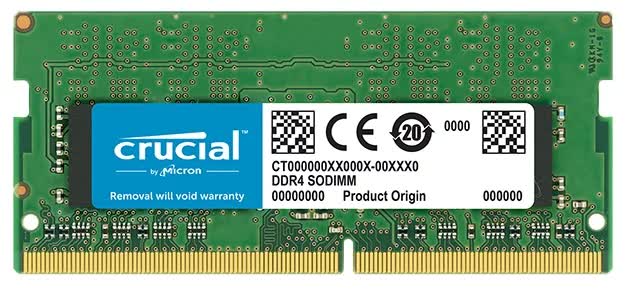 

Оперативная память Crucial 2GB DDR4 SODIMM (CT2G4SFS624A)