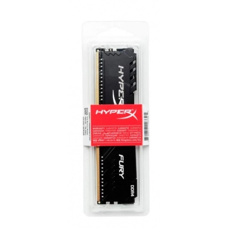 Память оперативная Kingston DDR4 8GB 3000MHz DIMM  HyperX FURY (HX430C15FB3/8) Black - фото 4