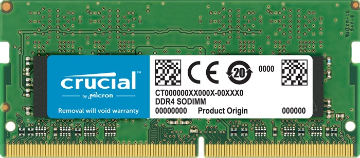 

Оперативная память Crucial DDR4 16Gb 2666MHz (CT16G4S266M)