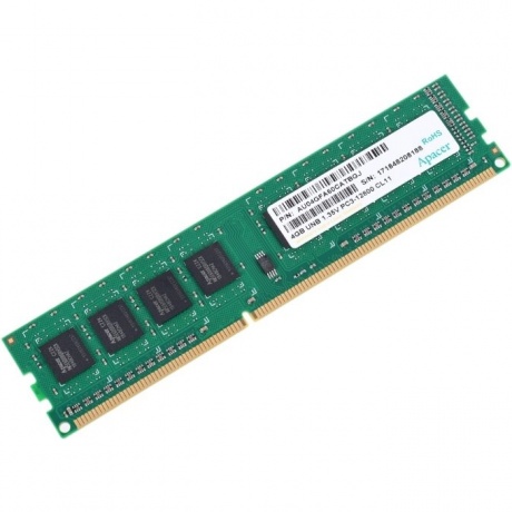 Оперативная память Apacer 4GB DDR3 UDIMM (AU04GFA60CATBGJ/DG.04G2K.KAM) - фото 2