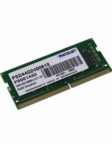 Память оперативная DDR4 Patriot 4Gb 2400MHz (PSD44G240081S)