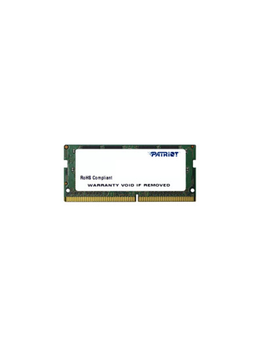 Память оперативная DDR4 Patriot Memory 16Gb 2666MHz (PSD416G266681S) оперативная память для компьютера amd r7 performance series black gaming memory dimm 16gb ddr4 2666mhz r7s416g2606u2s