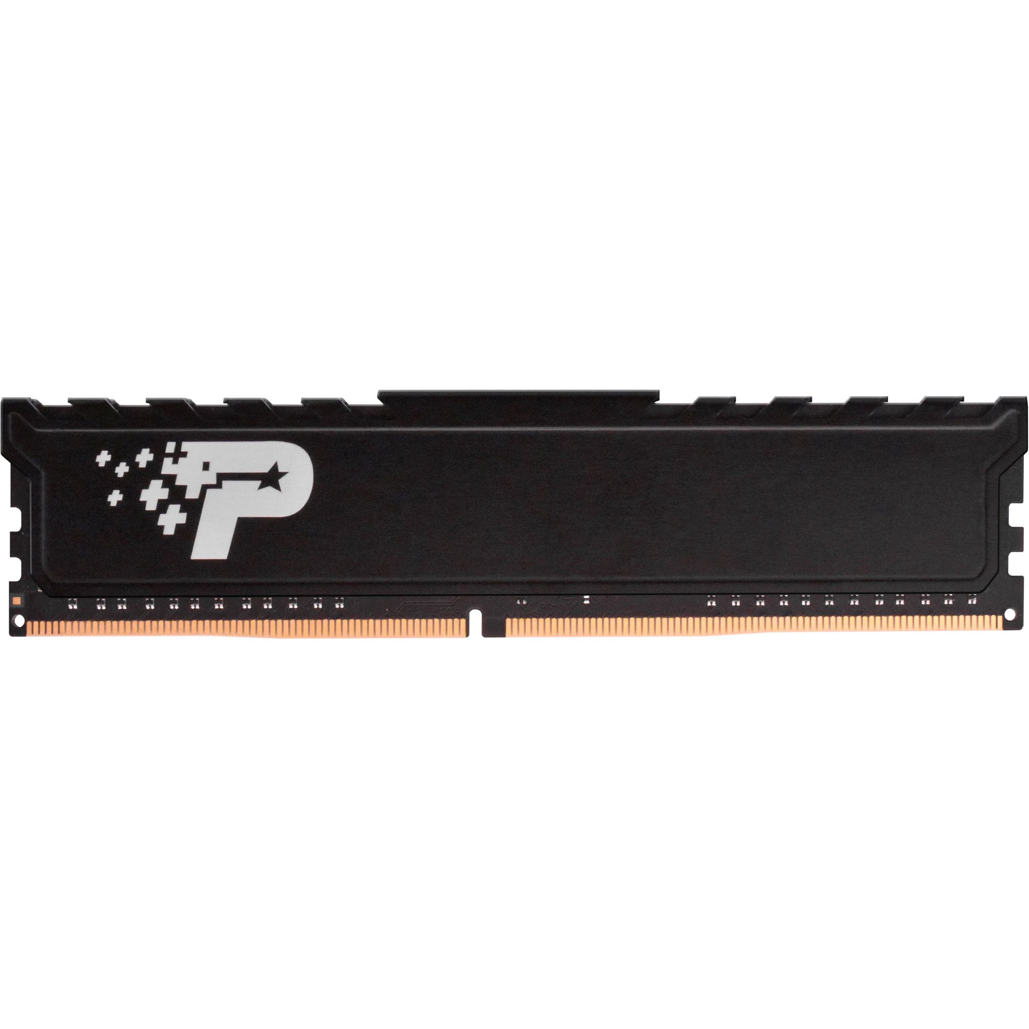 Память оперативная DDR4 Patriot Memory SL Premium 16Gb 2666MHz (PSP416G26662H1) память оперативная ddr4 patriot memory signature 16gb 2666mhz psp416g266681h1