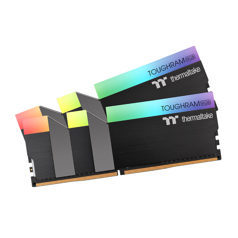 Память оперативная DDR4 Thermaltake Toughram RGB 16Gb (2x8Gb) 3600MHz (R009D408GX2-3600C18B) цена и фото