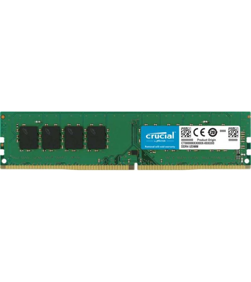 Память оперативная DDR4 Crucial 32Gb 3200Mhz (CT32G4DFD832A) цена и фото