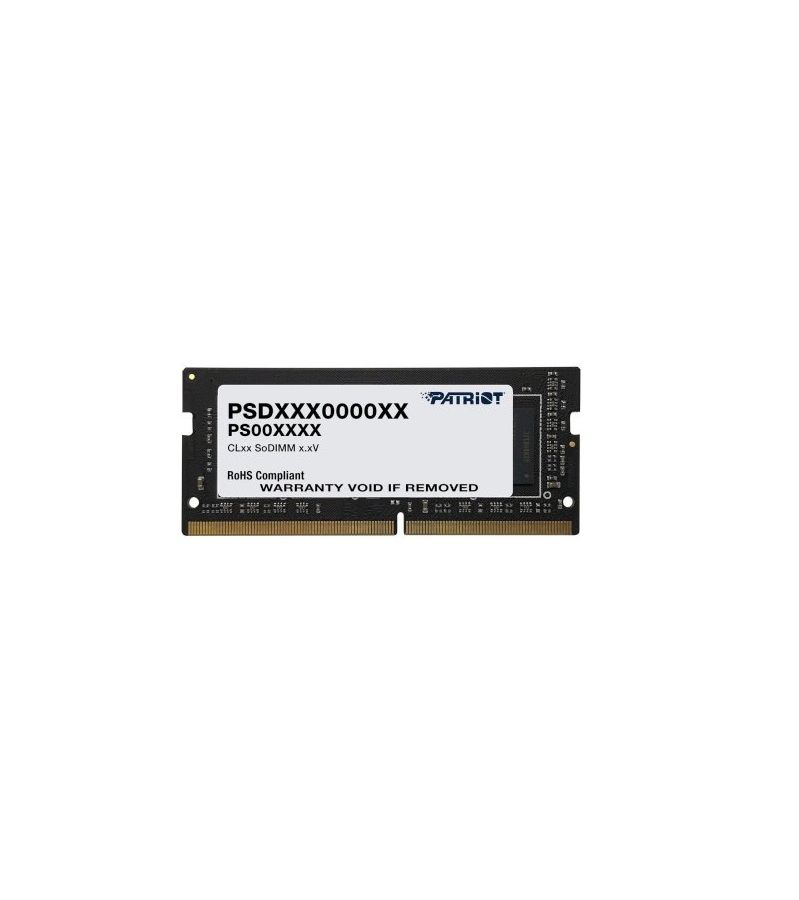 Память оперативная DDR4 Patriot Signature 16Gb 3200MHz (PSD416G320081S) оперативная память patriot 16gb signature ddr4 2666mhz psd416g266681s