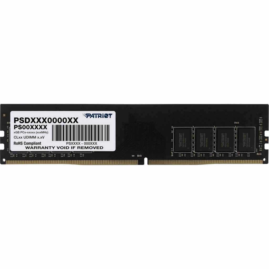 Память оперативная DDR4 Patriot Signature 32Gb 2666MHz (PSD432G26662) оперативная память patriot signature psp416g320081h1 ddr4 16гб 3200мгц