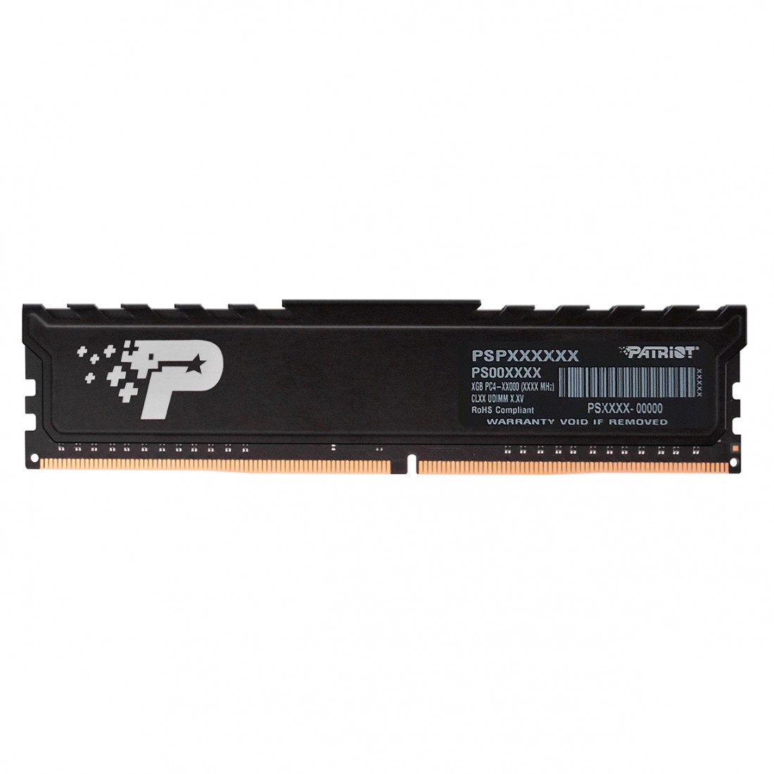 Память оперативная DDR4 Patriot SL Premium 8Gb 2666MHz (PSP48G266681H1) память оперативная ddr4 patriot sl premium 16gb 8gbx2 2666mhz psp416g2666kh1
