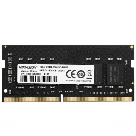 Память оперативная DDR4 HikVision 16Gb 2666MHz (HKED4162DAB1D0ZA1/16G) - фото 1
