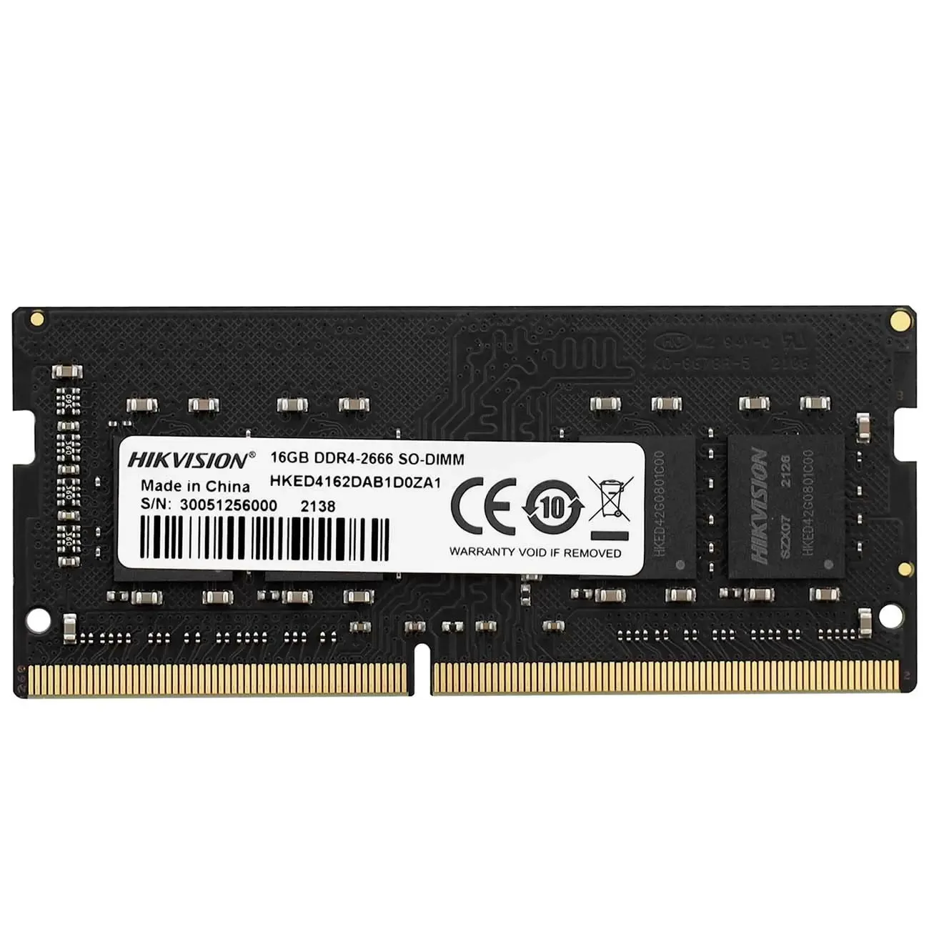 Память оперативная DDR4 HikVision 16Gb 2666MHz (HKED4162DAB1D0ZA1/16G) - фото 1