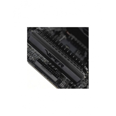 Память оперативная DDR4 Patriot Memory Blackout 64Gb Kit (2x32Gb) 3600MHz (PVB464G360C8K) - фото 4