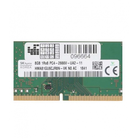Память оперативная DDR4 Hynix 8Gb 2666MHz (HMA81GU6CJR8N-VKN0) - фото 3