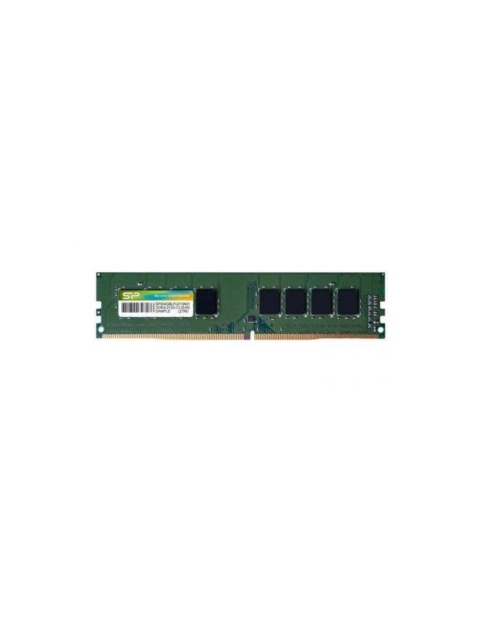 Оперативная память Silicon Power 4GB 2666МГц DDR4 CL19 DIMM 512Mx16 SR SP004GBLFU266N02 комплект 5 штук модуль памяти kingston ddr4 dimm 4gb 2666мгц cl19 kvr26n19s6 4