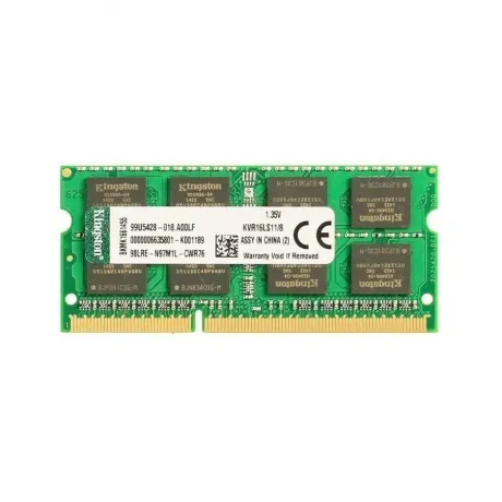 Память оперативная DDR3L Kingston 8Gb 1600MHz (KVR16LS11/8WP)