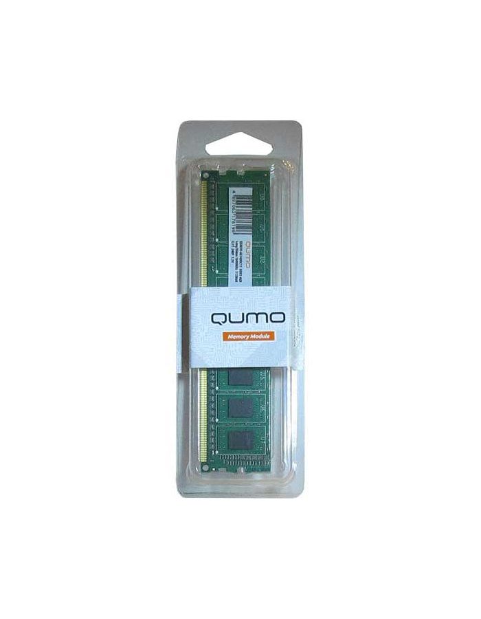 Память оперативная DDR3 Qumo 4Gb 1600MHz (QUM3U-4G1600C11) оперативная память для компьютера qumo qum3u 8g1600c11l dimm 8gb ddr3 1600mhz