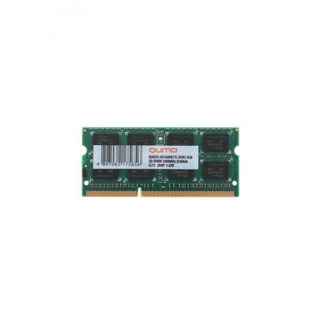 Память оперативная DDR3 Qumo 4Gb 1600MHz (QUM3S-4G1600K11L) - фото 1