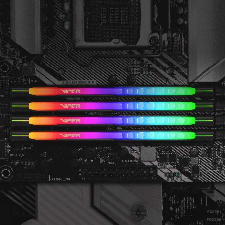 Память оперативная DDR4 Patriot Memory Viper Steel RGB 16Gb 3600MHz (PVSR416G360C0) - фото 6