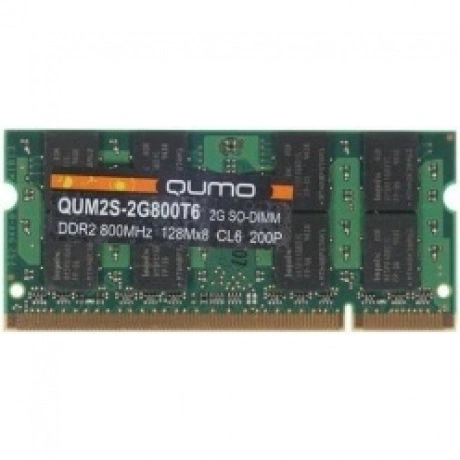 Память оперативная DDR2 Qumo 2Gb 800MHz (QUM2S-2G800T6)