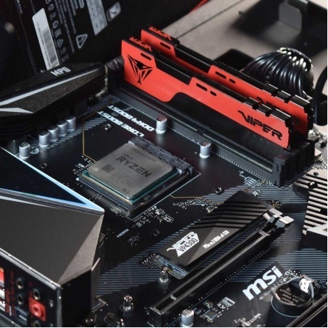 Память оперативная DDR4 Patriot 8Gb 3200MHz (PVE248G320C8) - фото 8