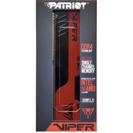 Память оперативная DDR4 Patriot 8Gb 3200MHz (PVE248G320C8) - фото 10