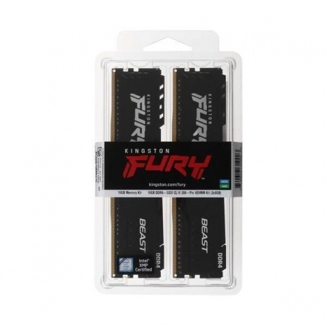 Память оперативная DDR4 Kingston16Gb DIMM (KF432C16BBK2/16) - фото 3