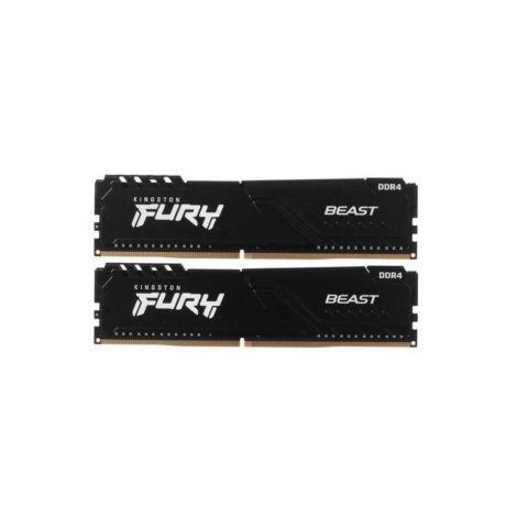 Память оперативная DDR 4 Kingston FURY Beast 8Gb 2666Mhz (KF426C16BBK2/8) - фото 4