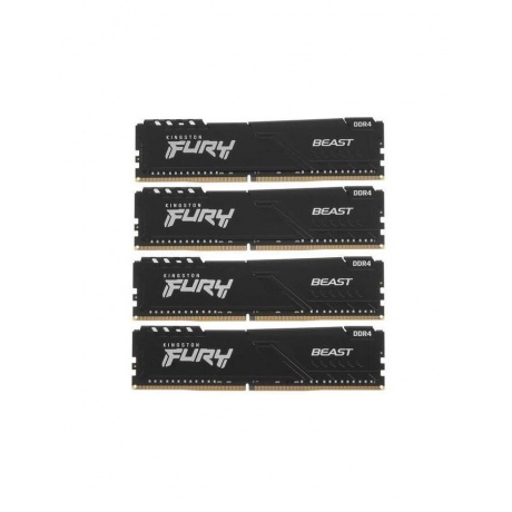 Память оперативная DDR 4 Kingston FURY Beast 64Gb 3200Mhz (KF432C16BB1K4/64) - фото 1