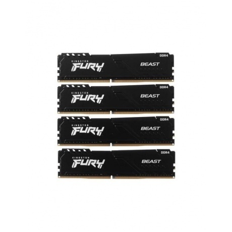 

Память оперативная DDR 4 Kingston FURY Beast 32Gb 3600Mhz (KF436C17BBK4/32)