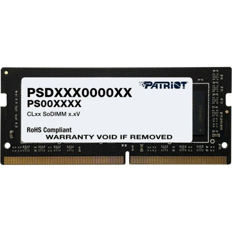 Память оперативная DDR4 Patriot Signature 16Gb 3200Mhz PSD416G32002S)