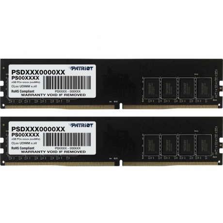 Память оперативная DDR4 Patriot 16Gb 3200Mhz (PSD416G3200K)