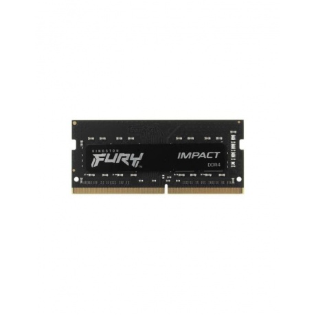 Память оперативная Kingston FURY Impact SO-DIMM DDR 4 8Gb 3200Mhz (KF432S20IB/8) - фото 1