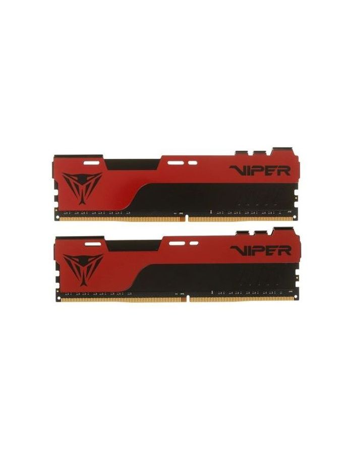 Память оперативная PATRIOT Viper 4 Elite ll DDR 4 DIMM 16Gb(8Gbx2) 2666Mhz (PVE2416G266C6K) модуль памяти dimm 16gb ddr4 pc25600 3200mhz viper elite ii pve2416g320c8