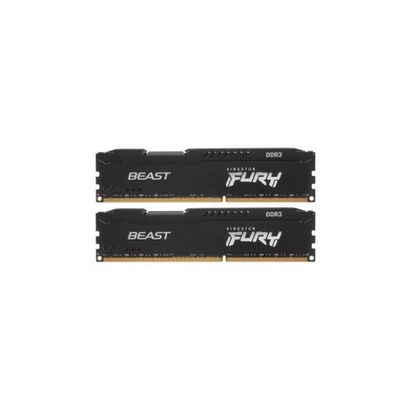Память оперативная DDR3 Kingston Fury Beast 16GB 1866MHz (KF318C10BBK2/16) - фото 1