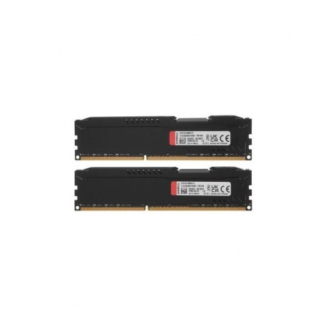 Память оперативная DDR3 Kingston Fury Beast 16GB 1866MHz (KF318C10BBK2/16) - фото 2