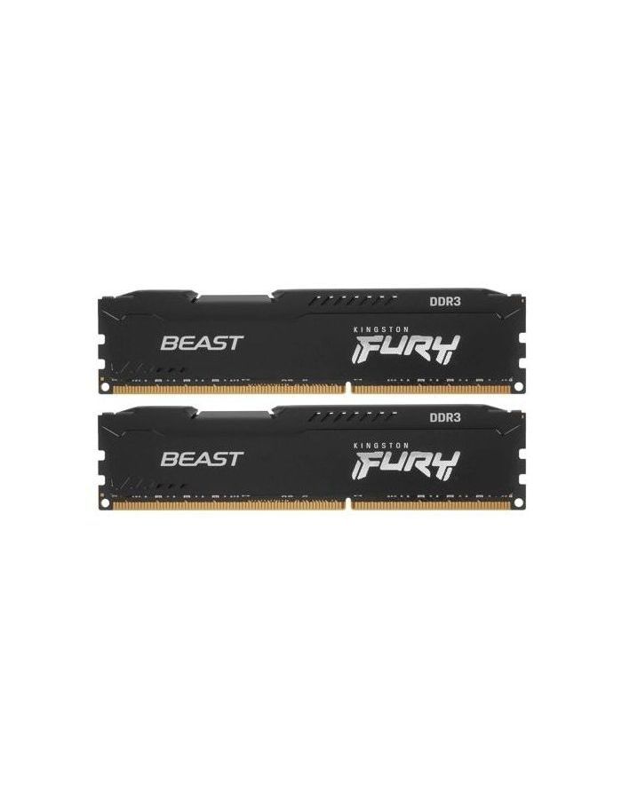 цена Память оперативная DDR3 Kingston Fury Beast 16GB 1866MHz (KF318C10BBK2/16)