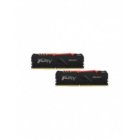 Память оперативная DDR4 Kingston Fury Beast 16GB 3600MHz (KF436C17BBAK2/16) - фото 1