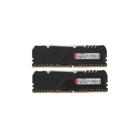 Память оперативная DDR4 Kingston Fury Beast 16GB 3733MHz (KF437C19BBAK2/16) - фото 3