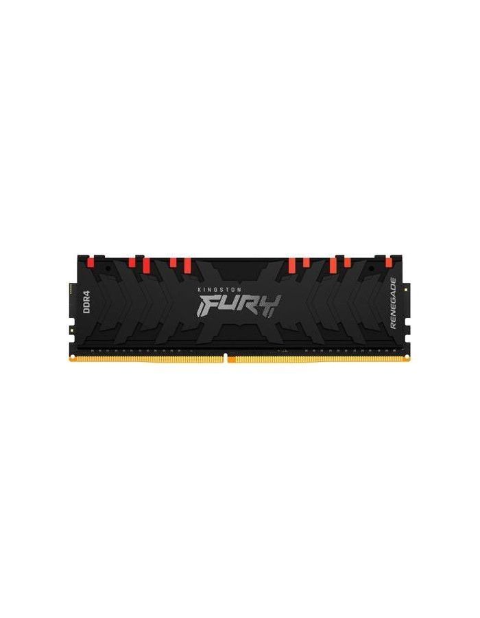 Память оперативная DDR4 Kingston Fury Renegade 16GB 3600MHz (KF436C16RB1A/16) kingston 128gb 3600mhz ddr4 cl18 dimm kit of 4 fury renegade black